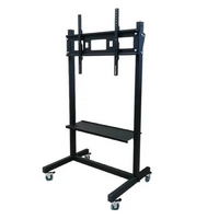 Мобильная напольная стойка для панелей 65-86 дюймов - «globural.ru» - Барнаул