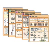 Комплект таблиц по всему курсу алгебры (50 шт., А1, полноцв, лам.) - «globural.ru» - Барнаул