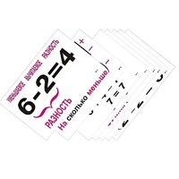 Опорные таблицы по математике 1 класс - «globural.ru» - Барнаул