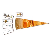 Модель-аппликация "Сравнительные размеры Солнца, планет и их спутников" - «globural.ru» - Барнаул