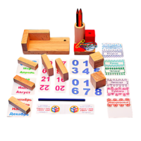 Игровой набор Фребеля "Календарь настольный" - «globural.ru» - Барнаул