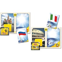 Настольно-печатная игра "Флаги стран мира 1. Европа" - «globural.ru» - Барнаул