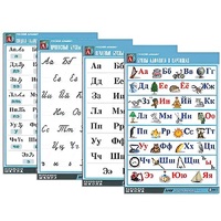 Комплект таблиц "Русский алфавит" - «globural.ru» - Барнаул