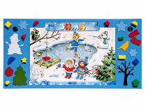 Светодинамическая тактильная панель "Зима" - «globural.ru» - Барнаул