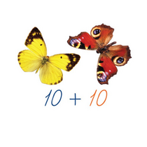 Счетный материал на магнитах "Бабочки-2". - «globural.ru» - Барнаул