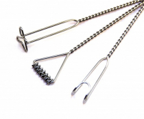 Комплект массажных логопедических зондов "Универсальный" на витых ручках с колечком (3 штуки) - «globural.ru» - Барнаул