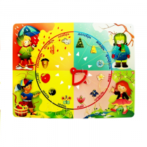 Дидактическая панель "Времена года" - «globural.ru» - Барнаул