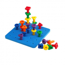 Большой набор Peg Board с карточками заданий - «globural.ru» - Барнаул