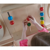 Тактильно-развивающая панель «Магнитные шарики» (вариант 1) - «globural.ru» - Барнаул