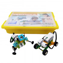 Набор для занятий робототехникой Ведушка с пластиковым боксом для хранения деталей - «globural.ru» - Барнаул