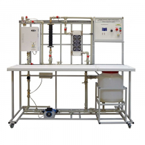 Комплект учебного оборудования "Исследование теплопередачи при вынужденном течении жидкости в трубе при ее охлаждении в условиях естественной конвекции" - «globural.ru» - Барнаул