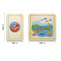 Набор стеновых панелей «Северные мотивы - Природные богатства» - «globural.ru» - Барнаул