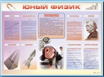 Стенд-уголок "Юный физик" - «globural.ru» - Барнаул