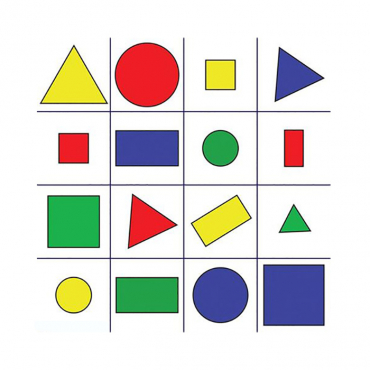 Тематическое поле-маршрутизатор  для мини-робота «Цвета и формы» - «globural.ru» - Барнаул