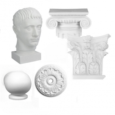 Комплект гипсовых моделей для натюрморта  - «globural.ru» - Барнаул